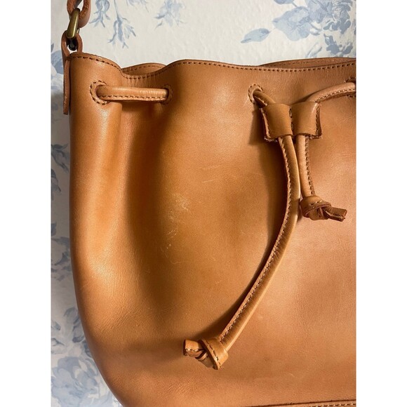 Madewell The Mini Lafayette Drawstring Tote Leather - Picture 2 of 6